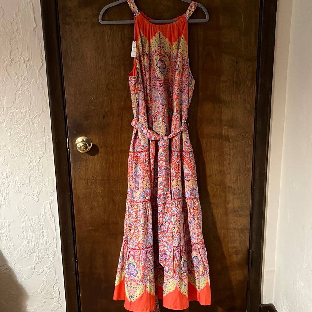 Talbots spring maxi dress
